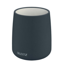 Portapenne Cosy - 10,8 x 8,5 cm - ceramica - grigio - Leitz Portapenne Cosy - 10,8 x 8,5 cm - ceramica - grigio - Leitz