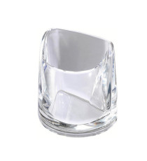 Portapenne Nimbus - 10x11x6,8 cm - cristallo trasparente - Rexel Portapenne Nimbus - 10x11x6,8 cm - cristallo trasparente - Rexel