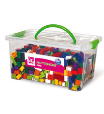 Mattoncini Micro da costruzione - in ABS - colori assortiti - CWR - bauletto da 580 pezzi Mattoncini Micro da costruzione - in ABS - colori assortiti - CWR - bauletto da 580 pezzi