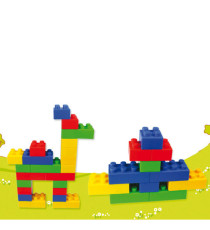 Mattoncini Micro da costruzione - in ABS - colori assortiti - CWR - bauletto da 580 pezzi Mattoncini Micro da costruzione - in ABS - colori assortiti - CWR - bauletto da 580 pezzi