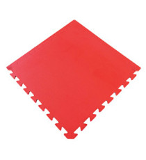 Mattonella EVA - 50 x 50 x 1 cm - rosso - CWR