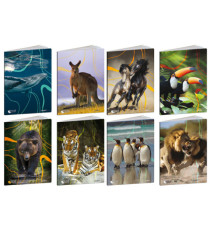 Maxiquaderno Animal World 2024 - A4 - 4 mm - c/margine - 21 fogli - 80 gr - Blasetti Maxiquaderno Animal World 2024 - A4 - 4 mm - c/margine - 21 fogli - 80 gr - Blasetti