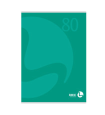 Maxiquaderno Color 80 - A4 - 1 rigo - 80 fogli - 80gr - copertina 250gr - BM