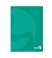 Maxiquaderno Color 80 - A4 - 1 rigo - 80 fogli - 80gr - copertina 250gr - BM