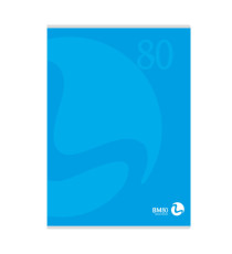 Maxiquaderno Color 80 - A4 - 1 rigo con margine - 80 fogli - 80gr - copertina 250gr - BM Maxiquaderno Color 80 - A4 - 1 rigo con margine - 80 fogli - 80gr - copertina 250gr - BM