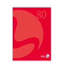 Maxiquaderno Color 80 - A4 - 1 rigo con margine - 80 fogli - 80gr - copertina 250gr - BM Maxiquaderno Color 80 - A4 - 1 rigo con margine - 80 fogli - 80gr - copertina 250gr - BM