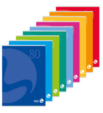 Maxiquaderno Color 80 - A4 - rigo di 3a - 80 fogli - 80gr - copertina 250gr - BM Maxiquaderno Color 80 - A4 - rigo di 3a - 80 fogli - 80gr - copertina 250gr - BM