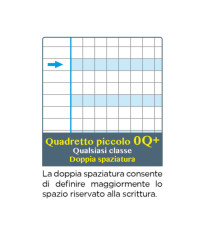 Maxiquaderno Didattico One Color - A4 - 5 mm+ - 100 gr - 18 + 1 fogli - Blasetti Maxiquaderno Didattico One Color - A4 - 5 mm+ - 100 gr - 18 + 1 fogli - Blasetti