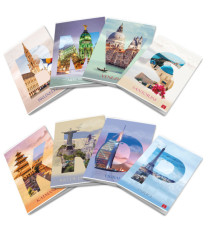 Maxiquaderno Dream Cities - A4 - rigo di 1a - 42 fogli - 80 gr - Pigna Maxiquaderno Dream Cities - A4 - rigo di 1a - 42 fogli - 80 gr - Pigna