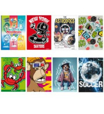 Maxiquaderno Kid Boy 2023 - A4 - 1 rigo - c/margine - 21 fogli - 80 gr - Blasetti Maxiquaderno Kid Boy 2023 - A4 - 1 rigo - c/margine - 21 fogli - 80 gr - Blasetti
