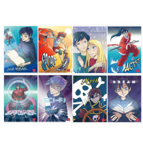 Maxiquaderno Manga - A4 - 4 mm - 42 fogli - 80 gr - Pigna