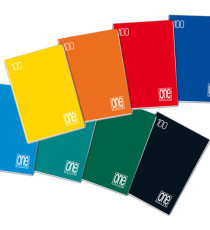 Maxiquaderno One Color - A4 - punto metallico - riga di 1a - 18 +1 fogli - 100 gr - Blasetti Maxiquaderno One Color - A4 - punto metallico - riga di 1a - 18 +1 fogli - 100 gr - Blasetti