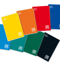 Maxiquaderno One Color - A4 - punto metallico - riga di 1a - 18 +1 fogli - 100 gr - Blasetti Maxiquaderno One Color - A4 - punto metallico - riga di 1a - 18 +1 fogli - 100 gr - Blasetti