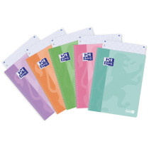 Maxiquaderno PastelOn - spiralato - A4 - rigo - 90 gr - 120 fogli - colori assortiti - Oxford Maxiquaderno PastelOn - spiralato - A4 - rigo - 90 gr - 120 fogli - colori assortiti - Oxford