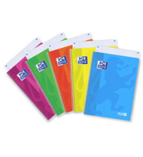 Maxiquaderno spiralato Neon On - A4 - 1 rigo - 120 fogli - 90 gr - colori assortiti - Oxford Maxiquaderno spiralato Neon On - A4 - 1 rigo - 120 fogli - 90 gr - colori assortiti - Oxford