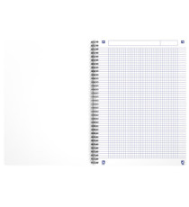 Maxiquaderno spiralato Rec'up - A4 - 5 mm - 180 fogli - 90 gr - colori assortiti - Oxford Maxiquaderno spiralato Rec'up - A4 - 5 mm - 180 fogli - 90 gr - colori assortiti - Oxford
