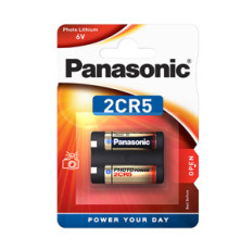Micropila 2CR5 Photo - litio - Panasonic - blister 1 pezzo Micropila 2CR5 Photo - litio - Panasonic - blister 1 pezzo