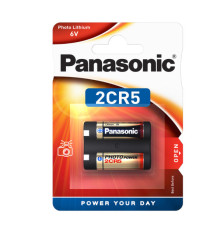 Micropila 2CR5 Photo - litio - Panasonic - blister 1 pezzo Micropila 2CR5 Photo - litio - Panasonic - blister 1 pezzo