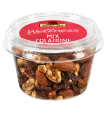 Mix colazione - frutta secca e disidratata - in bicchiere - 125 gr - Mister Nut Mix colazione - frutta secca e disidratata - in bicchiere - 125 gr - Mister Nut