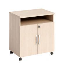 Mobile Agorà - di servizio - su ruote - 68 x 52 x 77 cm - rovere