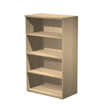 Mobile contenitore Agorà - medio a giorno - 80 x 45 x 136 cm - rovere