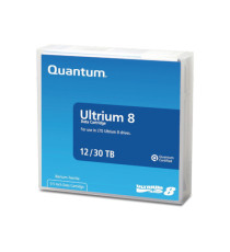Quantum -  Cartuccia dati LTO-8 Ultrium - 12TB / 30TB - QUTU12000R Quantum -  Cartuccia dati LTO-8 Ultrium - 12TB / 30TB - QUTU12000R