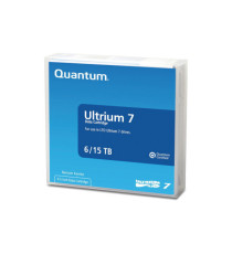 Quantum - Cartuccia dati LTO-7 Ultrium - 6TB / 15TB - QUTU6000R Quantum - Cartuccia dati LTO-7 Ultrium - 6TB / 15TB - QUTU6000R