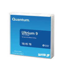 Quantum - Cartuccia dati LTO-9 Ultrium - 18TB / 45TB - QUTU18000R Quantum - Cartuccia dati LTO-9 Ultrium - 18TB / 45TB - QUTU18000R