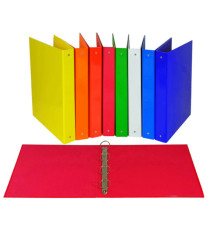 Raccoglitore - 4 anelli tondi 30 mm - dorso 4 cm - 22x30 cm - colori assortiti - Starline Raccoglitore - 4 anelli tondi 30 mm - dorso 4 cm - 22x30 cm - colori assortiti - Starline