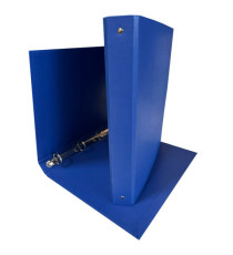 Raccoglitore King - 4 anelli tondi 30 mm - dorso 4 cm - 22x30 cm - rivestimento in PPL - blu - Starline Raccoglitore King - 4 anelli tondi 30 mm - dorso 4 cm - 22x30 cm - rivestimento in PPL - blu - Starline