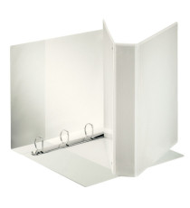 Raccoglitore personalizzabile Display - 4 anelli a D 40 mm - dorso 5,9 cm - 22x30 cm - bianco - Esselte Raccoglitore personalizzabile Display - 4 anelli a D 40 mm - dorso 5,9 cm - 22x30 cm - bianco - Esselte