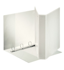 Raccoglitore personalizzabile Display - 4 anelli a D 40 mm - dorso 5,9 cm - 22x30 cm - bianco - Esselte Raccoglitore personalizzabile Display - 4 anelli a D 40 mm - dorso 5,9 cm - 22x30 cm - bianco - Esselte