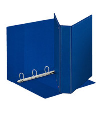 Raccoglitore personalizzabile Display - 4 anelli a D 40 mm - dorso 5,9 cm - 22x30 cm - blu - Esselte Raccoglitore personalizzabile Display - 4 anelli a D 40 mm - dorso 5,9 cm - 22x30 cm - blu - Esselte