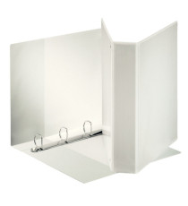 Raccoglitore personalizzabile Display - 4 anelli a D 50 mm - dorso 7,1 cm 22x30 cm - bianco - Esselte Raccoglitore personalizzabile Display - 4 anelli a D 50 mm - dorso 7,1 cm 22x30 cm - bianco - Esselte