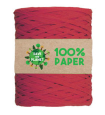 Nastro Rafia - 100 m - carta - rosso 07 - Brizzolari Nastro Rafia - 100 m - carta - rosso 07 - Brizzolari