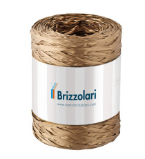 Nastro Rafia sintetica - oro 33 - 5mmx200mt - Brizzolari