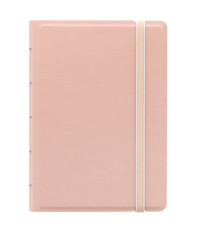 Notebook Pocket - con elastico - copertina similpelle - 144 x 105 mm - 56 pagine - a righe - pesca - Filofax Notebook Pocket - con elastico - copertina similpelle - 144 x 105 mm - 56 pagine - a righe - pesca - Filofax