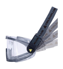 Occhiali a maschera Galeras Clear - policarbonato/PVC - incolore - Deltaplus