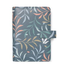 Organiser Botanical - f.to Personal 187 x 153 x 40 mm - con cinturino - blu - Filofax Organiser Botanical - f.to Personal 187 x 153 x 40 mm - con cinturino - blu - Filofax