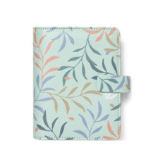 Organiser Botanical - f.to Pocket 146 x 128 x 36 mm - con cinturino - menta - Filofax Organiser Botanical - f.to Pocket 146 x 128 x 36 mm - con cinturino - menta - Filofax