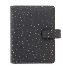 Organiser Confetti - f.to Personal - 187 x 153 x 40 mm - con cinturino - nero - Filofax Organiser Confetti - f.to Personal - 187 x 153 x 40 mm - con cinturino - nero - Filofax