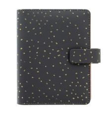 Organiser Confetti - f.to Personal - 187 x 153 x 40 mm - con cinturino - nero - Filofax Organiser Confetti - f.to Personal - 187 x 153 x 40 mm - con cinturino - nero - Filofax