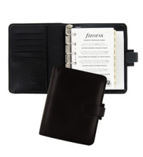 Organiser Metropol Pocket - similpelle - nero - 14,6 x 11,5 x 3,5cm - Filofax Organiser Metropol Pocket - similpelle - nero - 14,6 x 11,5 x 3,5cm - Filofax