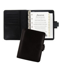 Organiser Metropol Pocket - similpelle - nero - 14,6 x 11,5 x 3,5cm - Filofax Organiser Metropol Pocket - similpelle - nero - 14,6 x 11,5 x 3,5cm - Filofax
