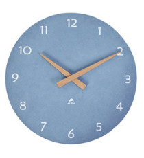 Orologio da parete HorMilena - diametro 30 cm - blu/legno - Alba Orologio da parete HorMilena - diametro 30 cm - blu/legno - Alba