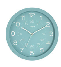 Orologio da parete Riviera Orion 820 Ri - diametro 30 cm - blu menta - Cep Orologio da parete Riviera Orion 820 Ri - diametro 30 cm - blu menta - Cep