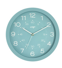 Orologio da parete Riviera Orion 820 Ri - diametro 30 cm - blu menta - Cep