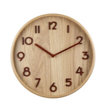 Orologio da parete Wood - diametro 32 cm - legno - Methodo
