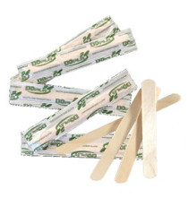 Palette in legno - imbustate singolarmente - 10,5 cm - Dopla - conf. 50 pezzi Palette in legno - imbustate singolarmente - 10,5 cm - Dopla - conf. 50 pezzi