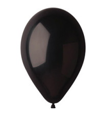 Palloncino - diametro 26 cm - lattice - nero - Big Party - conf. 25 pezzi Palloncino - diametro 26 cm - lattice - nero - Big Party - conf. 25 pezzi
